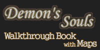 Demon's Souls Walkthrough Book with Maps